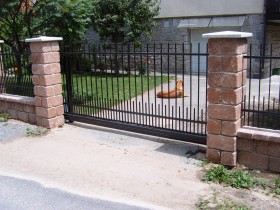 posuvná brána - TAM Pavlice
